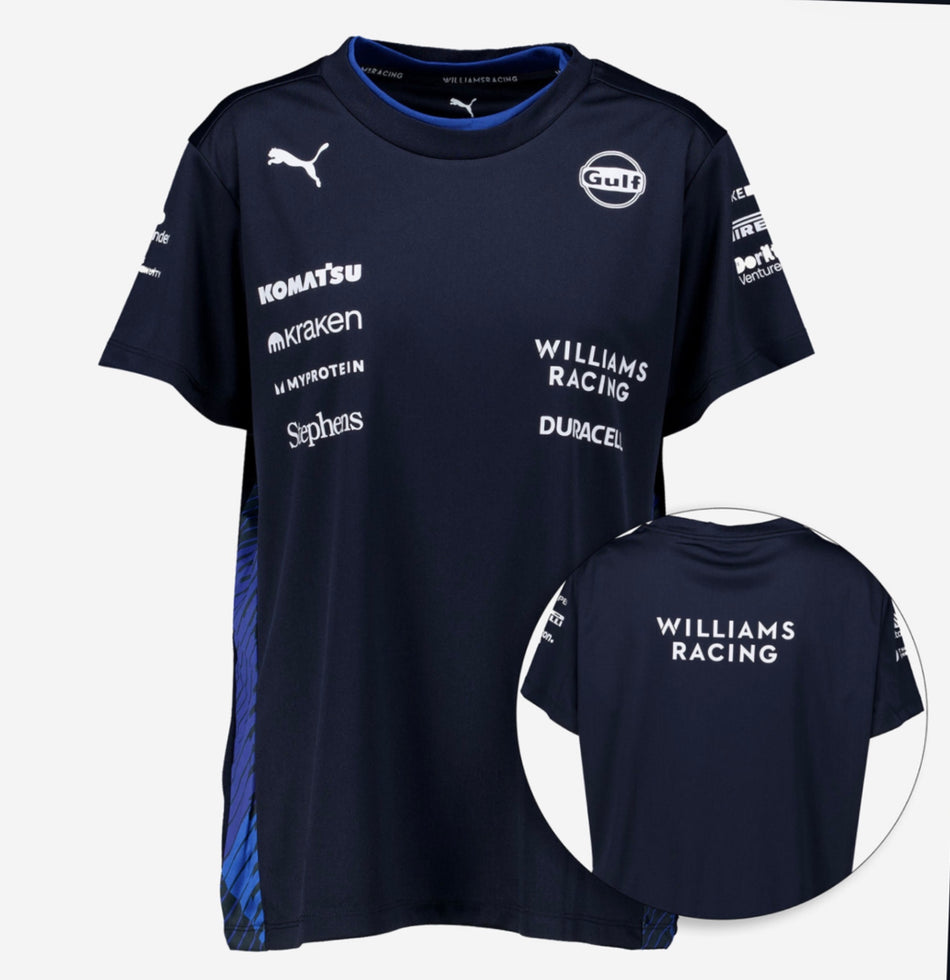 Williams F1 Team Official Merchandise Team T-Shirt-Women's