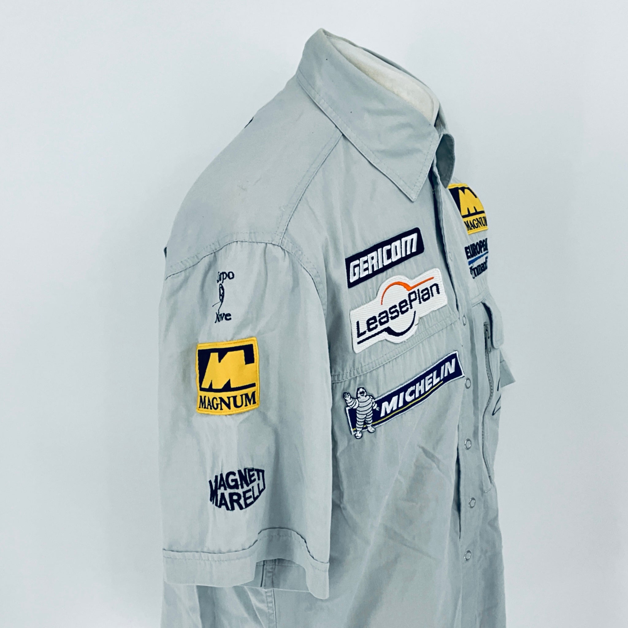 2001 European Minardi F1 Team-Team Issued Shirt Signed by Alex Yoong - Pit-Lane Motorsport
