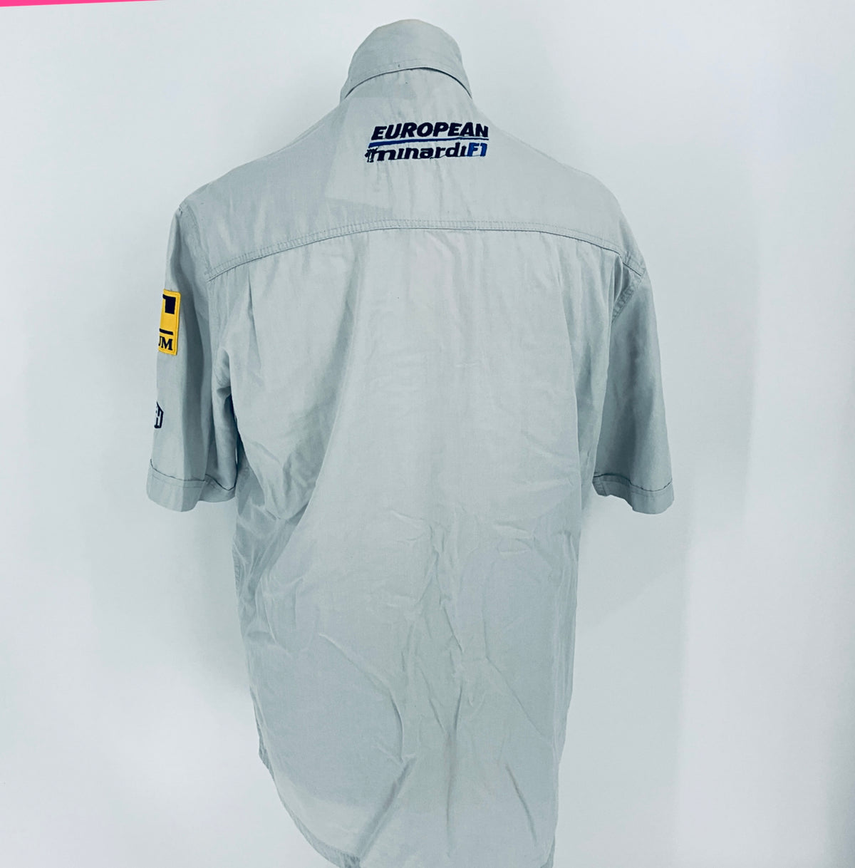 2001 European Minardi F1 Team-Team Issued Shirt Signed by Alex Yoong - Pit-Lane Motorsport