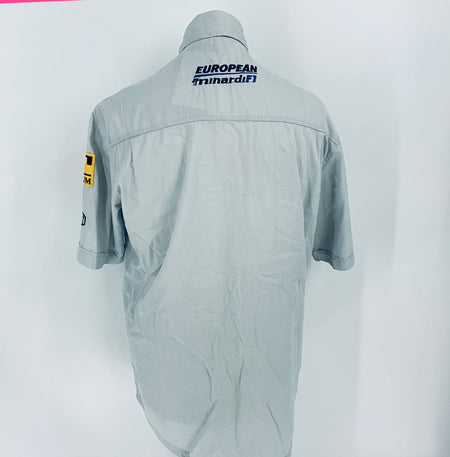 2001 European Minardi F1 Team-Team Issued Shirt Signed by Alex Yoong - Pit-Lane Motorsport