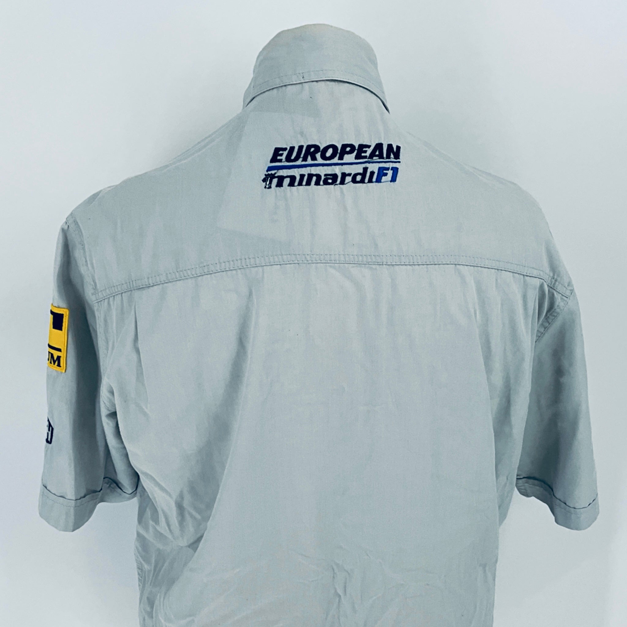 2001 European Minardi F1 Team-Team Issued Shirt Signed by Alex Yoong - Pit-Lane Motorsport