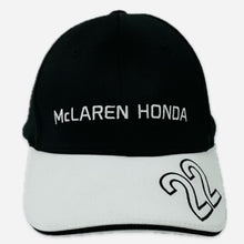 Load image into Gallery viewer, Jenson Button McLaren Honda Formula One Team Official Merchandise Drivers Cap Black/White Brand New Official Merchandise