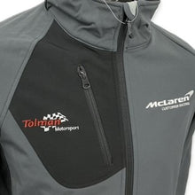 Load image into Gallery viewer, McLaren Motorsport Racing Team British GT Championship 570S GT Pit Crew Soft Shell Jacket-Grey (Copy)