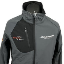 Load image into Gallery viewer, McLaren Motorsport Racing Team British GT Championship 570S GT Pit Crew Soft Shell Jacket-Grey (Copy)