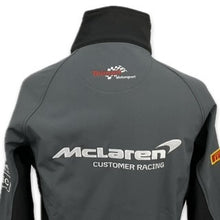 Load image into Gallery viewer, McLaren Motorsport Racing Team British GT Championship 570S GT Pit Crew Soft Shell Jacket-Grey (Copy)