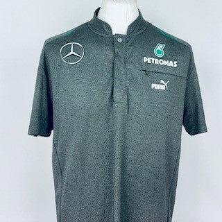 Team Issue Mercedes AMG Petronas Formula One Team Issue Pit Crew Race Day Shirt