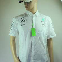 Load image into Gallery viewer, Hugo Boss Mercedes AMG Petronas Formula One Team Issue Managers Shirt Brand new