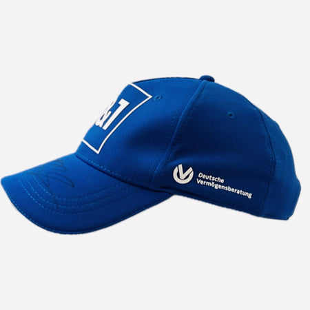 Mick Schumacher Hand Signed Haas F1 Formula One Team- Team Cap - Pit-Lane Motorsport