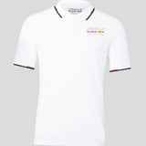 Oracle Red Bull Racing F1 Team Official Merchandise Unisex Core Polo Shirt White
