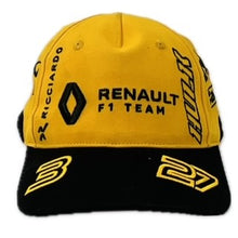 Load image into Gallery viewer, 2019 R.S.19 Renault Formula One Team Official Merchandise Team Drivers Cap Daniel Ricciardo &amp; Carlos Sainz Jnr