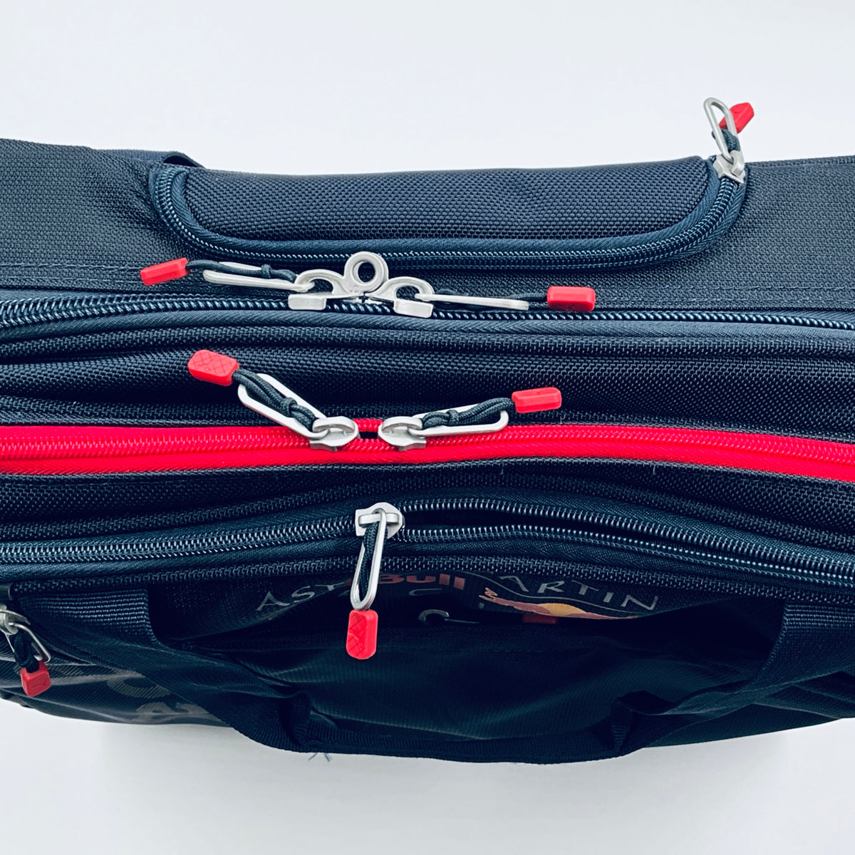 Red Bull Aston Martin Racing F1 Team Wheelie Luggage/Laptop Bag Team Issue - Pit-Lane Motorsport