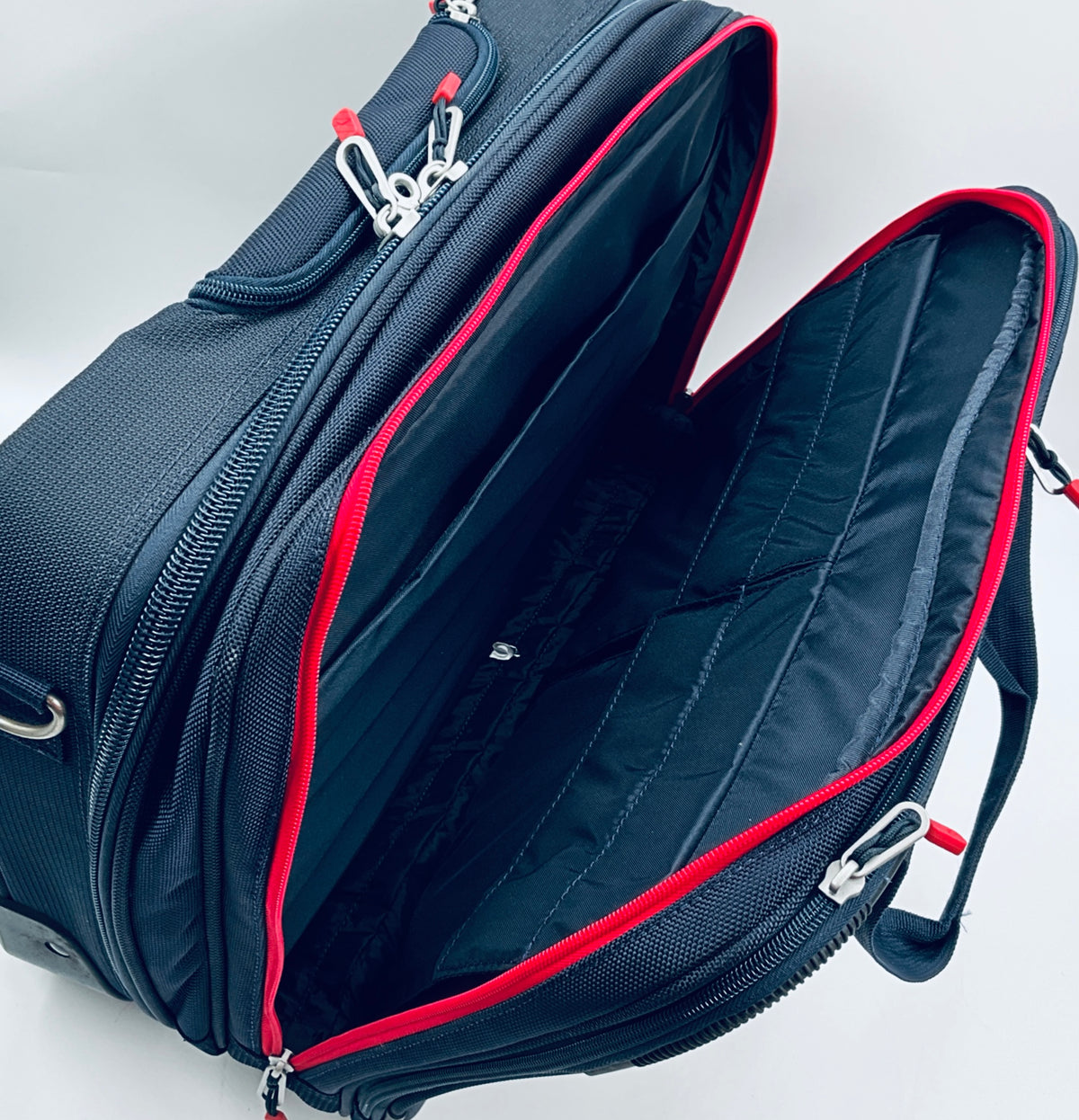 Red Bull Aston Martin Racing F1 Team Wheelie Luggage/Laptop Bag Team Issue - Pit-Lane Motorsport