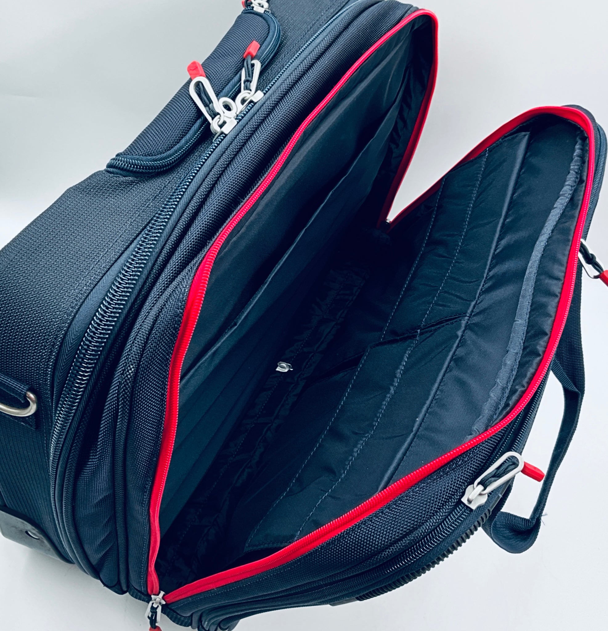 Red Bull Aston Martin Racing F1 Team Wheelie Luggage/Laptop Bag Team Issue - Pit-Lane Motorsport