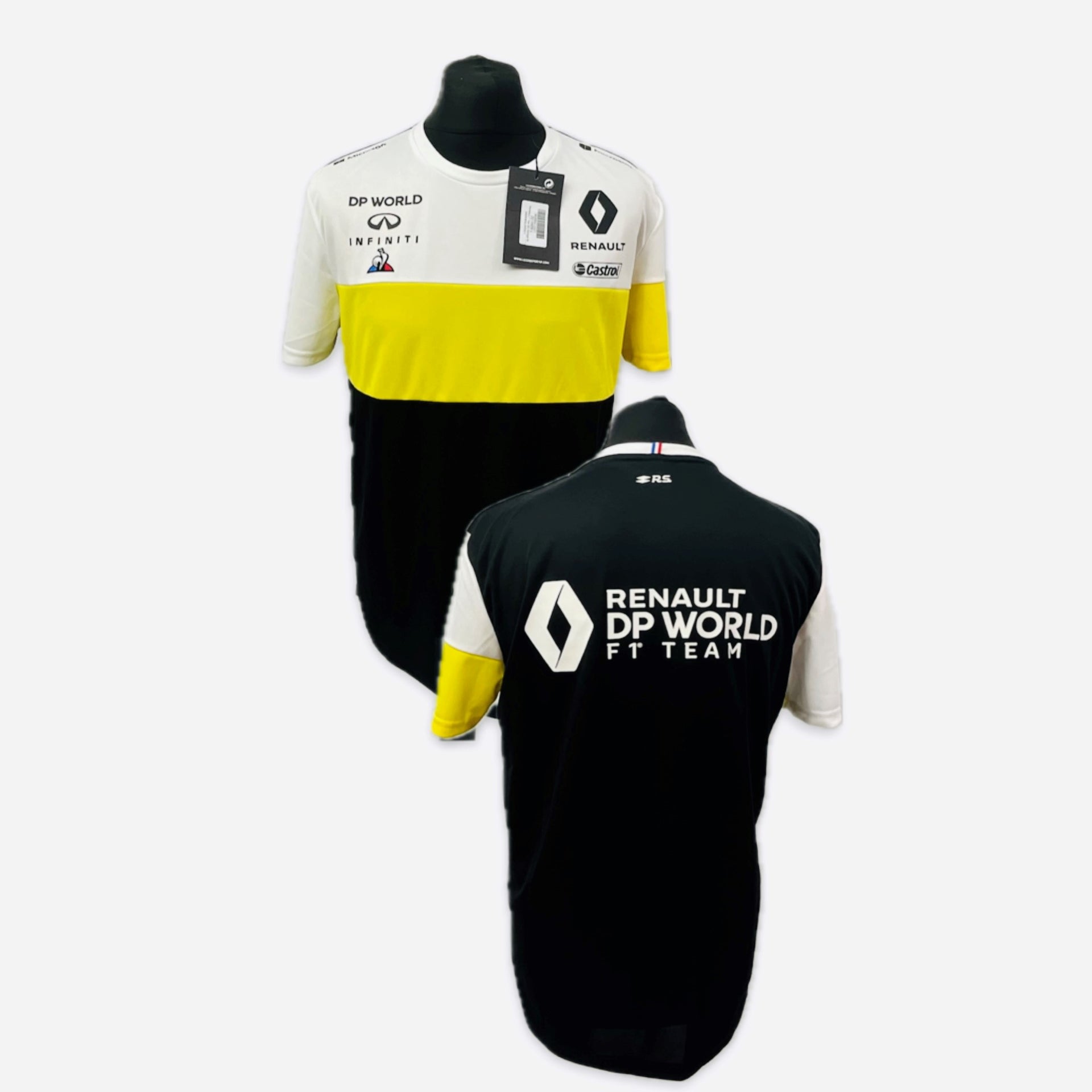 Renault F1™ Official Team Issue Pit Crew Race Day T-Shirt-Brand