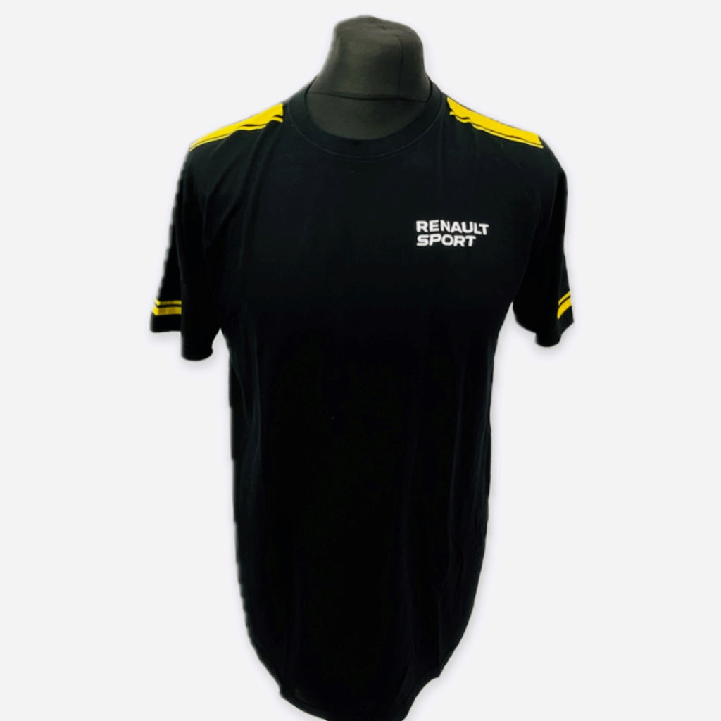 Renault F1 Team Official Team Issue Pit Crew Travel T-Shirt-Black-Used