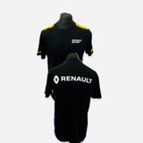 Renault F1 Team Official Team Issue Pit Crew Travel T-Shirt-Black-Used