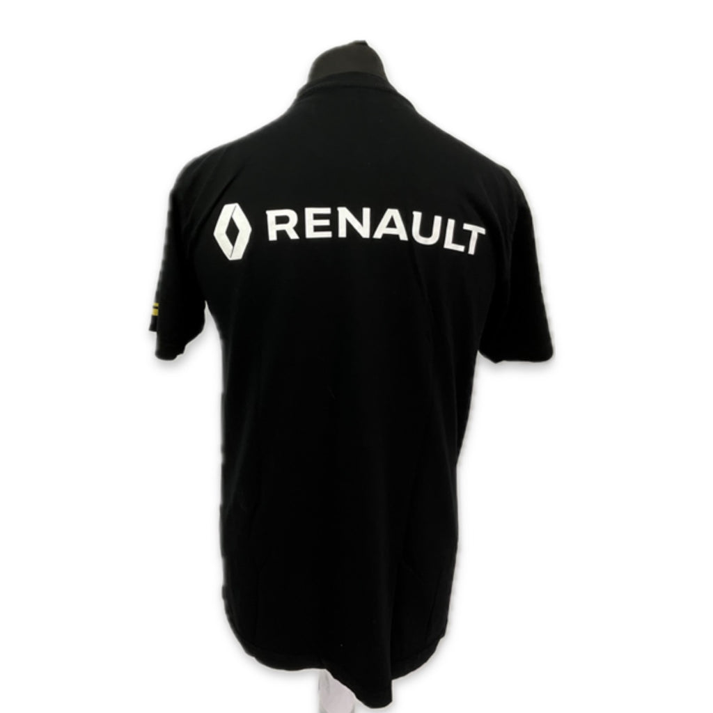 Renault F1 Team Official Team Issue Pit Crew Travel T-Shirt-Black-Used