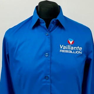 Rebellion Vaillante Racing t Le Mans Team 2017&nbsp; Team Issue Managers Shirt-Blue