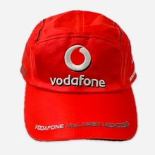 Load image into Gallery viewer, Vodafone McLaren Mercedes  Formula One Team Official Merchandise Drivers Cap Lewis Hamilton &amp; Hekki Kovalainen-Rocket Red