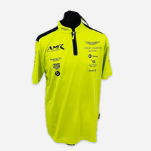 Load image into Gallery viewer, Aston Martin Racing AMR Le Mans Team Official Teamwear Race Day Polo Shirt- Lime Green Early 2018-Brand New