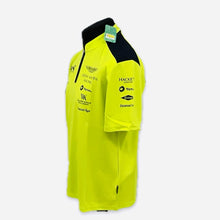 Load image into Gallery viewer, Aston Martin Racing AMR Le Mans Team Official Teamwear Race Day Polo Shirt- Lime Green Early 2018-Brand New