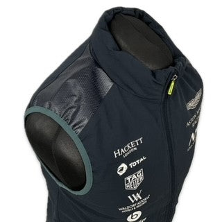 Aston Martin Racing AMR Team Issue Gilet Dark Blue Late Season- 2018-Used