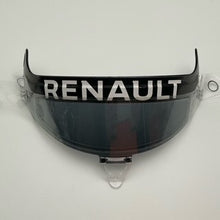 Load image into Gallery viewer, Nico Hulkenberg Renault F1 Team 2019 Race Used Visor with tare Off Strips- Dark Tinted