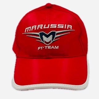 Marussia F1 Team Official Merchandise Team Cap Jules Bianchi Team Cap-Red - Pit-Lane Motorsport
