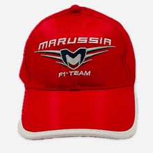 Load image into Gallery viewer, Marussia F1 Team Official Merchandise Team Cap Jules Bianchi Team Cap-Red