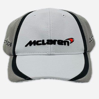 Jenson Button Official Merchandise McLaren Honda Formula One Team- Team Drivers Cap White/Grey Brand New Official Merchandise