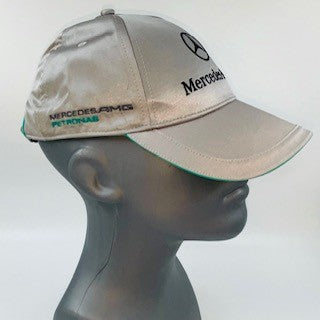 Mercedes AMG Petronas Formula One Team Puma Official Merchandise Team Cap-Silver