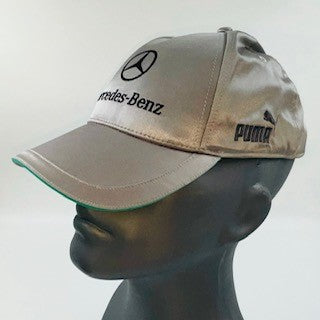 Mercedes AMG Petronas Formula One Team Puma Official Merchandise Team Cap-Silver