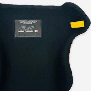 Adrian Fernandez AMR-One Aston martin Racing Le Mans 2011 Race used Seat Insert