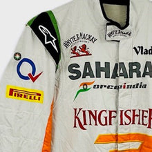 Load image into Gallery viewer, 2013 Adrian Sutil Race Used Sahara Force India Formula One Team Alpinestars Race Suit