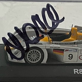 Audi R8 Minichamps 1:43 Scale Model #9 2000 Le Mans 24 Hour Race-Hand Signed by Alan McNish