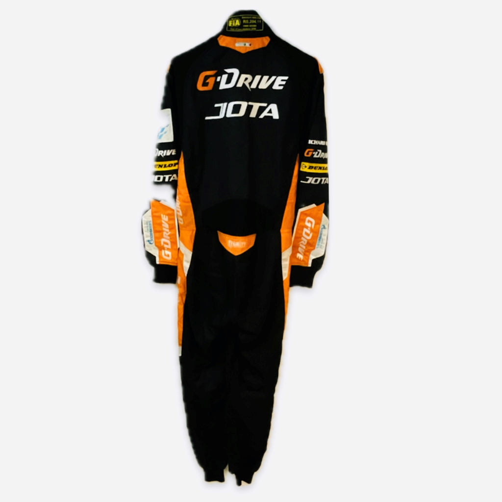 Alex Brundle 2016 FIA WEC G-Drive Jota Sport Le Mans Team Race Used Suit