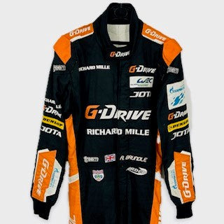 Alex Brundle 2016 FIA WEC G-Drive Jota Sport Le Mans Team Race Used Suit