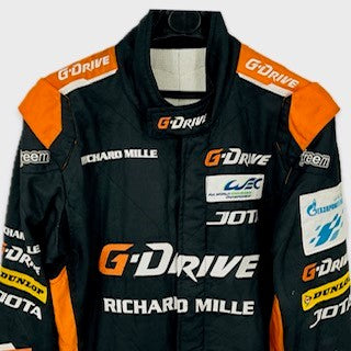 Alex Brundle 2016 FIA WEC G-Drive Jota Sport Le Mans Team Race Used Suit