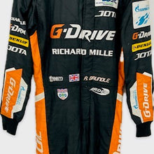 Load image into Gallery viewer, Alex Brundle 2016 FIA WEC G-Drive Jota Sport Le Mans Team Race Used Suit