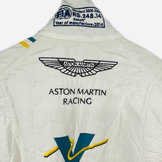 Alex MacDowell  AMR  Aston Martin Racing Valero V8 Vantage GTE WEC Sabelt 2014 Race Used Suit