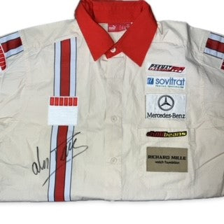 Alexandre Primat's Personal Art Grand Prix Mercedes Benz 2006 GP3 Team Shirt Hand Signed