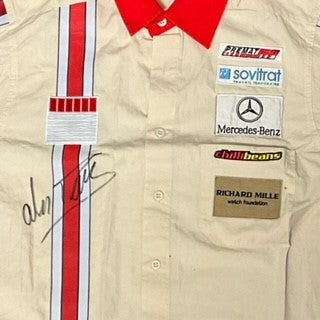 Alexandre Primat's Personal Art Grand Prix Mercedes Benz 2006 GP3 Team Shirt Hand Signed