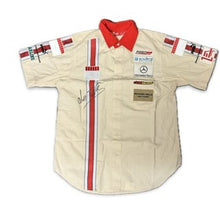 Load image into Gallery viewer, Alexandre Primat&#39;s Personal Art Grand Prix Mercedes Benz 2006 GP3 Team Shirt Hand Signed