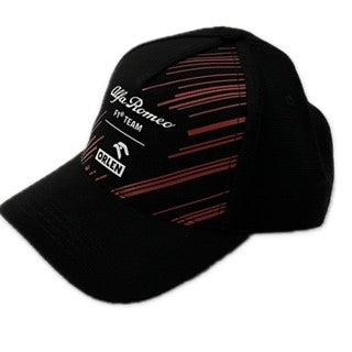 Official Merchandise Alfa Romeo Formula One Team Curved Brim Cap-Black