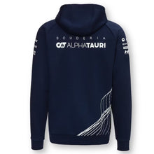 Load image into Gallery viewer, Official Merchandise Scuderia Alpha Tauri 2023 Team Sweat Hoodie-Navy Blue