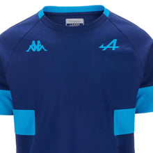 Load image into Gallery viewer, Alpine F1 Team Kappa Official Merchandise  Supporter T-Shirt - Blue