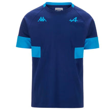 Load image into Gallery viewer, Alpine F1 Team Kappa Official Merchandise  Supporter T-Shirt - Blue