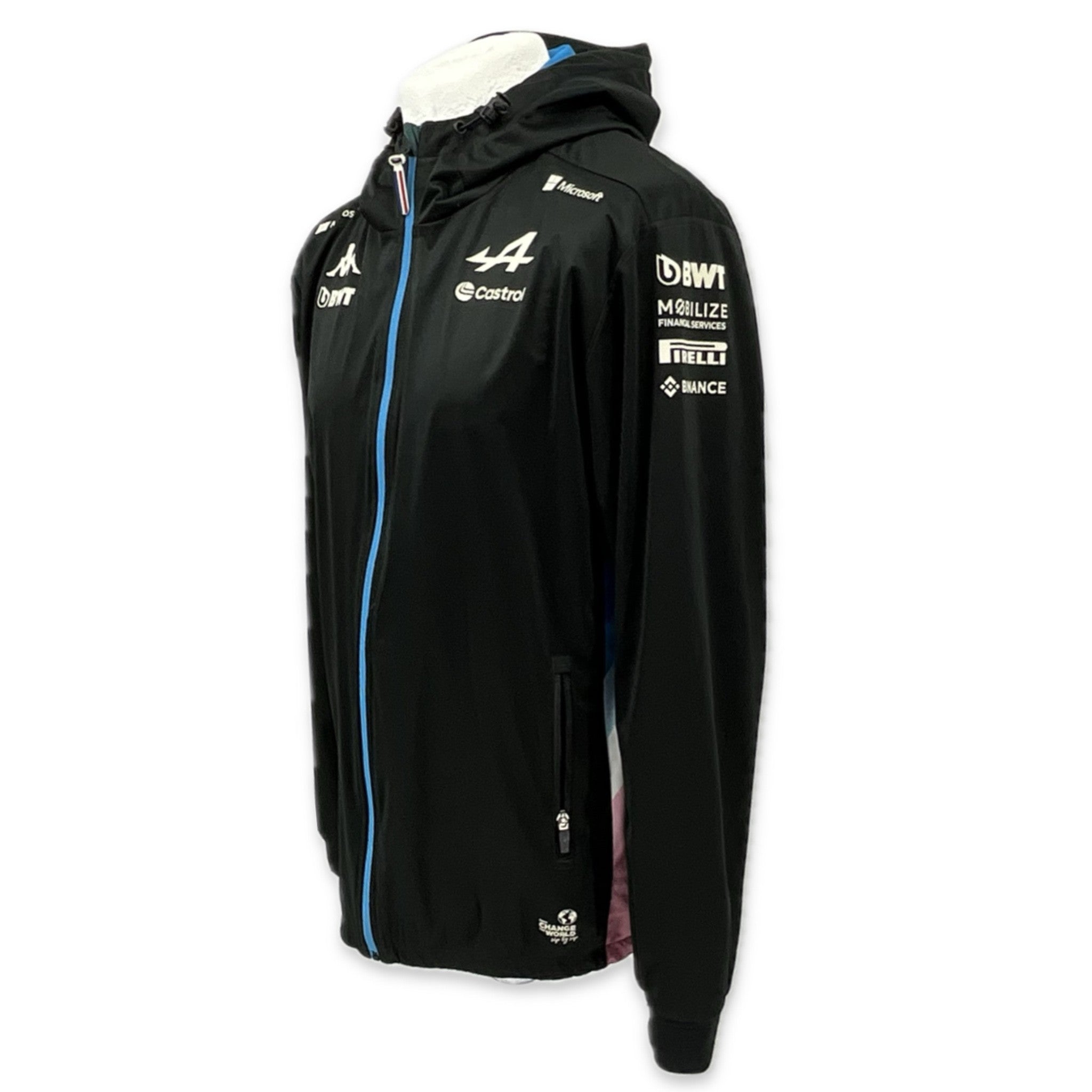 2024 BWT Alpine F1 Team Kappa Pit Crew Team Issue Race Day Hooded
