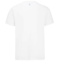 Load image into Gallery viewer, Official Mercedes AMG Petronas Formula One Team Large Logo T-shirt-White