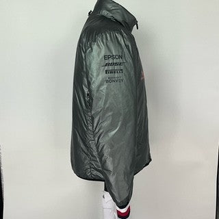 Team Issue AMG Petronas Mercedes F1 Tommy Hilfiger Silver Bomber Jacket - Pit-Lane Motorsport